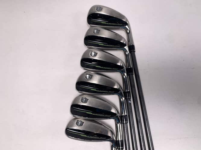 Wilson Launch Pad 2 Iron Set 5-GW Project X EvenFlow 5.5 65g Regular Mens RH