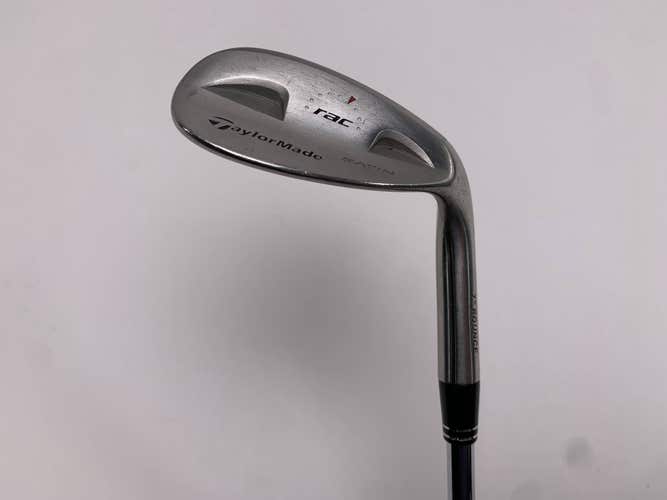 TaylorMade Rac Chrome Lob Wedge LW 60* FCM Rifle 6.5 Extra Stiff Steel Mens RH
