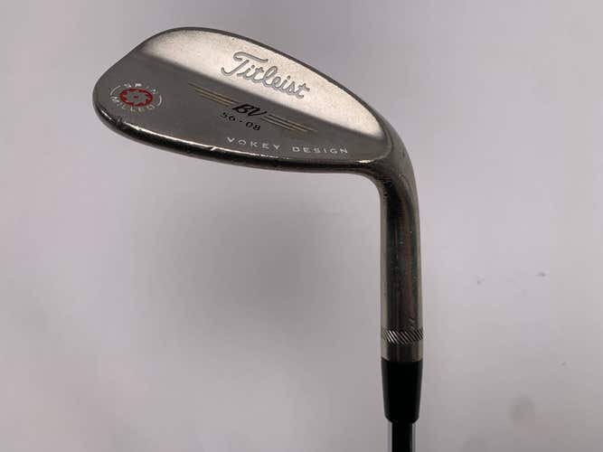 Titleist Vokey Spin Milled Nickel 2009 Sand Wedge SW 56* 8  Wedge Steel Mens RH