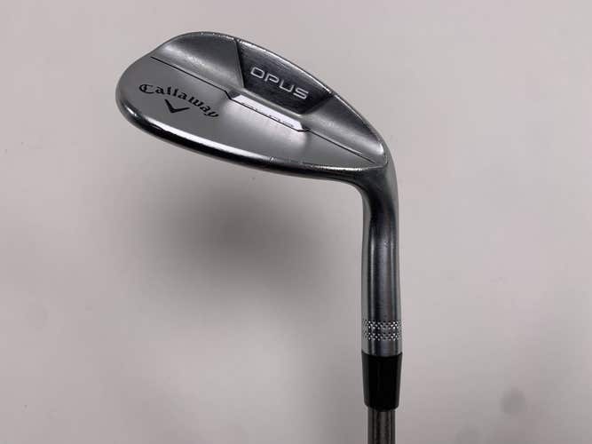 Callaway Opus Brushed Chrome Gap Wedge 52* 12 SteelFiber i110 CW Wedge Mens RH