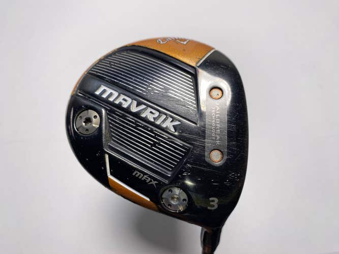 Callaway Mavrik Max 3 Fairway Wood 15* UST Mamiya Helium 5F2 Senior RH
