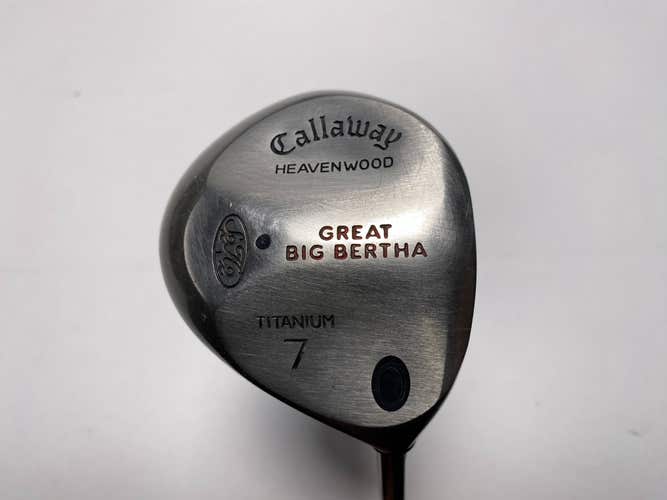 Callaway Original Great Big Bertha 7 Fairway Wood 21* Super Gems Ladies RH