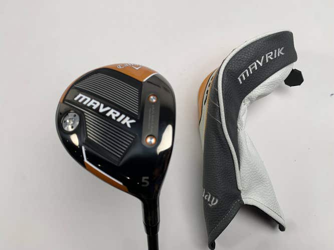 Callaway Mavrik 5 Fairway Wood 18* UST Mamiya Helium 4F2 Senior RH HC
