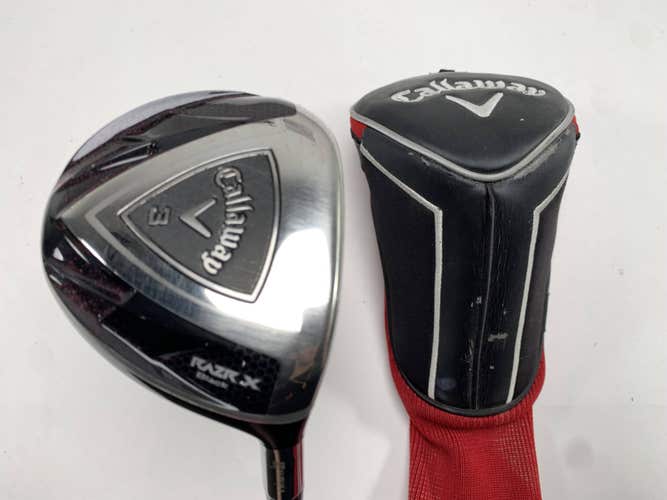 Callaway Razr X Black 3 Fairway Wood 15* Aldila NV Pink 55g Ladies RH HC