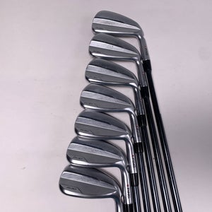 Ping i530 Iron Set 5-PW+GW Red Dot 1* Flat Recoil Dart F4 75g Stiff Mens RH