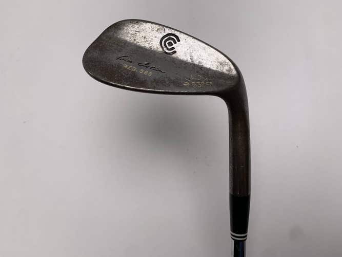 Cleveland 588 Black Melonite Raw Sand Wedge 53* DG Wedge Steel Mens RH