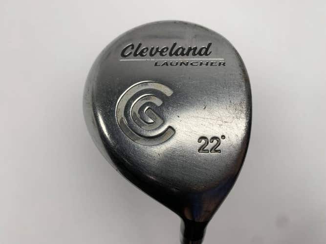 Cleveland Launcher 7 Fairway Wood 22* Launcher Gold 65g Regular Graphite Mens RH