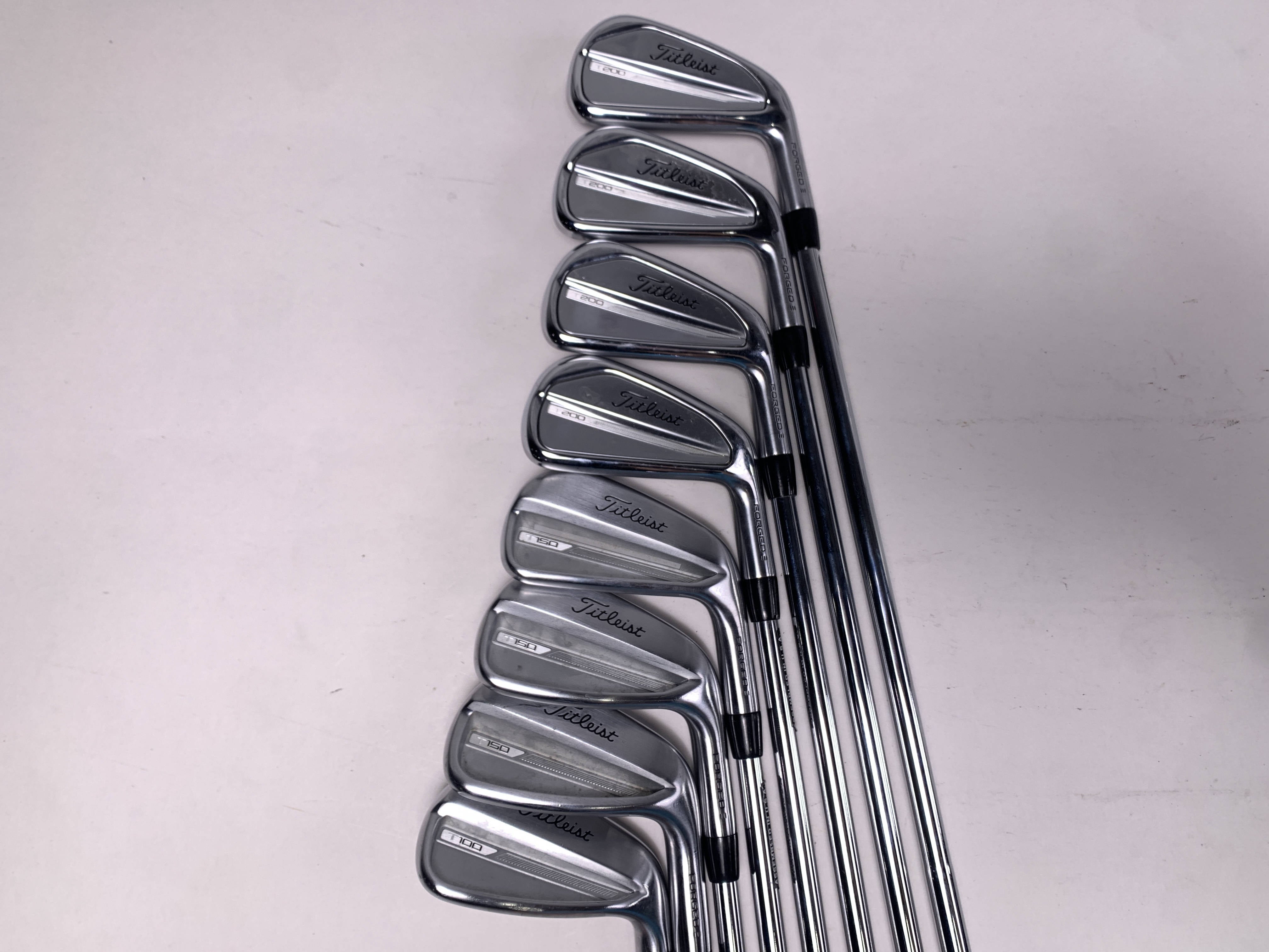Titleist T150/T200 Combo 2023 Iron Set 3-PW AMT S300 Tour White