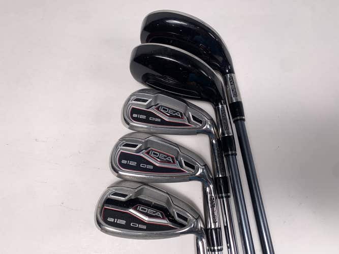 Adams Idea A12 OS Hybrid Iron Set 5-PW A12 OS Regular Mens RH- no 9i