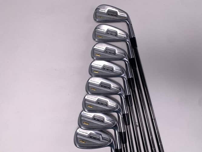 Adams Idea CMB Iron Set 3-PW KBS Tour Stiff Steel Mens RH