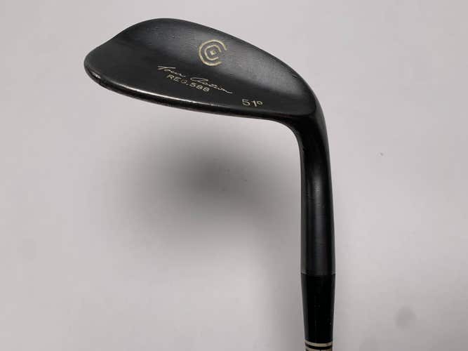 Cleveland 588 Black Melonite Gap Wedge GW 51* DG Stiff Steel Mens RH
