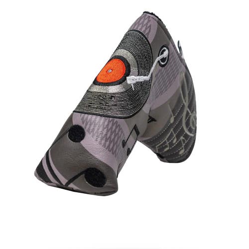 Pins And Aces Golf Music City - Blade Putter Cover With Magnetic Closure NEW