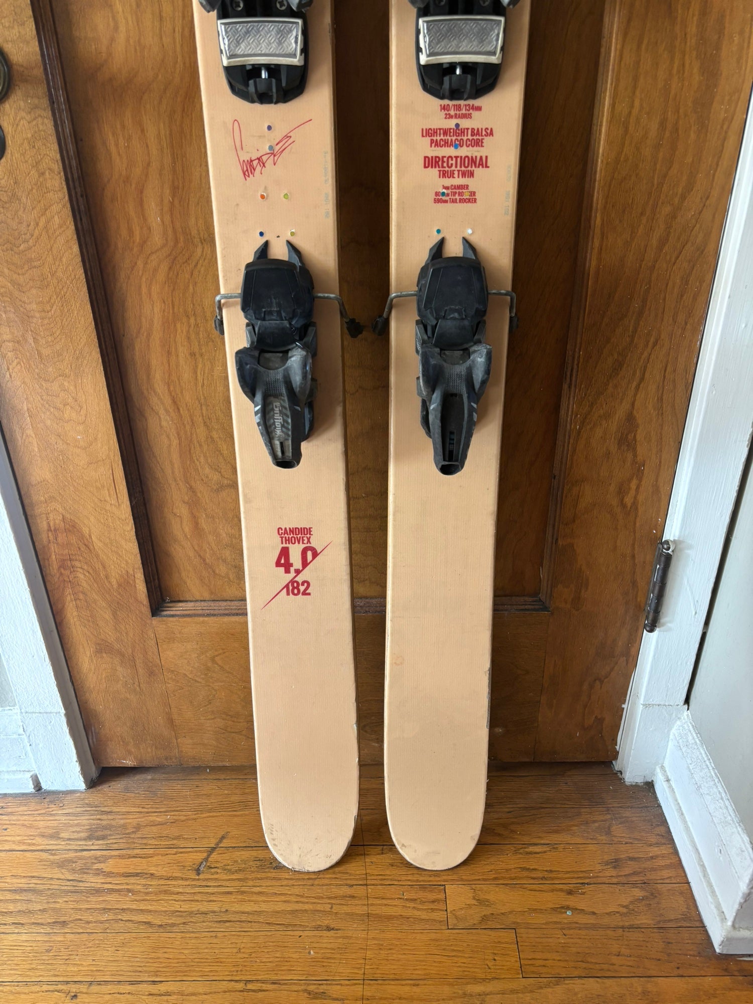 FACTION CT 4.0 182cm MARKER GRIFONビンディング Faction Candide Thovex 4.0 182cm with Marker Griffon Bindings