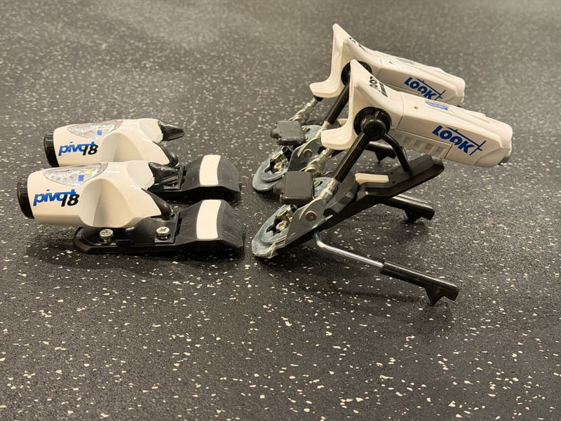 Look Pivot 18 Bindings 115 mm brake, pre Grip Walk, DIN sole