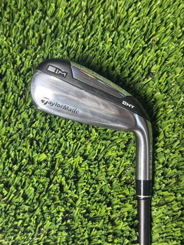 TaylorMade SIM DHY 4-Iron Tour AD IZ-85s Stiff Flex Right Handed 39”