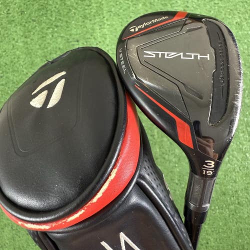 Taylormade Stealth Rescue 3H Hybrid 19 Stiff Flex Ventus Red 7-S 40.75
