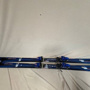 180 cm Fischer Revolution Ice Cap Skis With Bindings (Used)