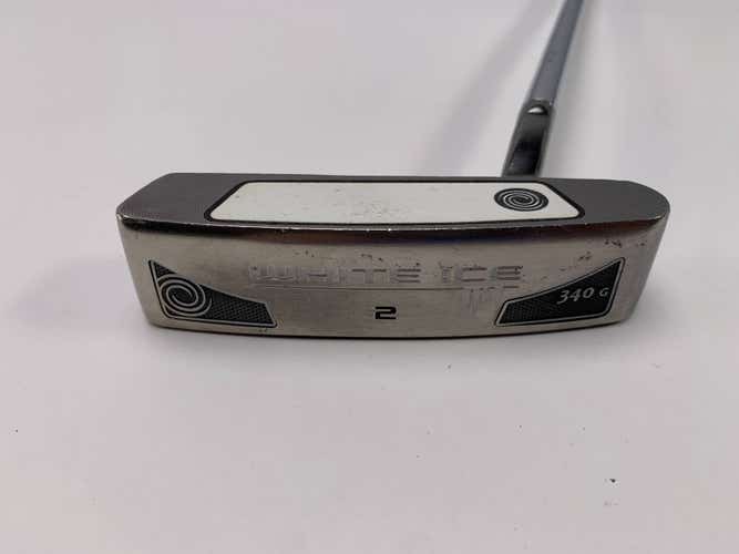 Odyssey White Ice 2 Putter 35" SuperStroke Pistol GT 1.0 Mens RH