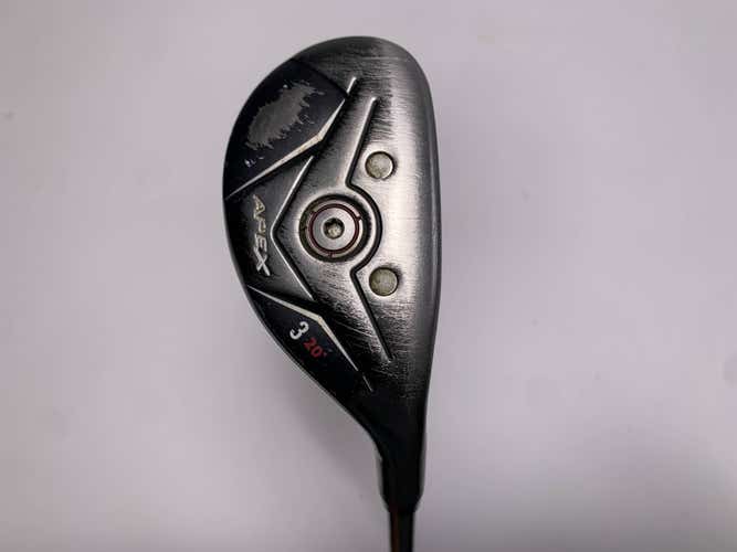 Callaway Apex 19 3 Hybrid 20* Project X Catalyst 6.0 70g Stiff Graphite Mens RH