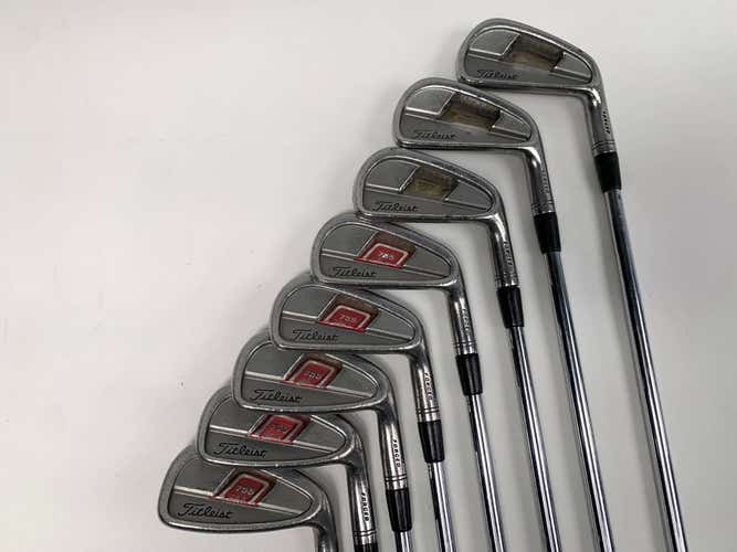 Titleist 755 Forged Iron Set 3-PW Tri-Spec Stiff Steel Mens RH Midsize Grips