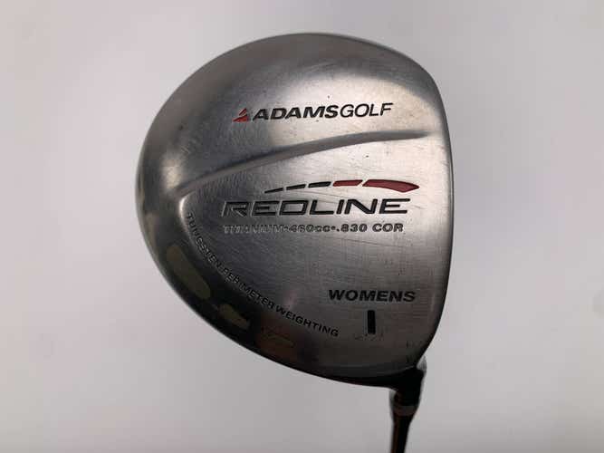 Adams Redline 460 Driver Fujikura G58 Ladies Graphite Womens RH