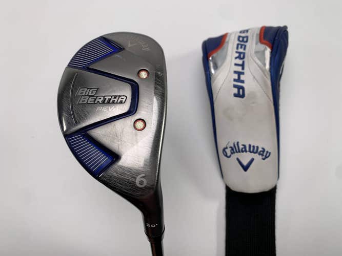 Callaway Big Bertha REVA Womens 6 Hybrid 30* RCH 45g Ladies Graphite RH HC