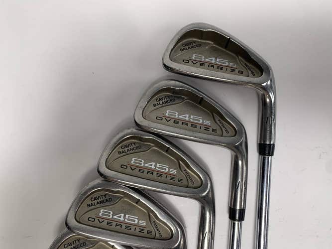 Tommy Armour 845 S Oversize Iron Set 4-PW Tour Step Regular Steel Mens RH
