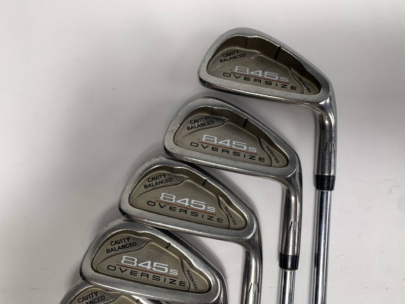 Tommy Armour 845 S Oversize Iron Set 4-PW Tour Step Regular Steel Mens RH