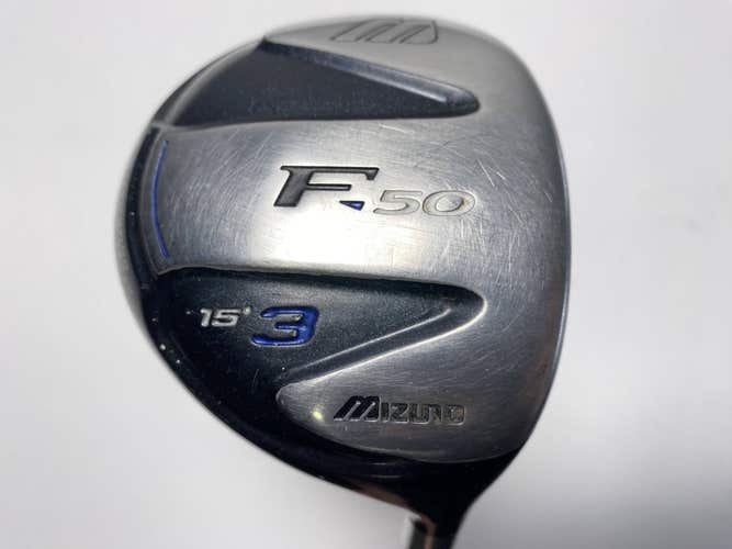 Mizuno F50 3 Fairway Wood 15* Exsar FS2 Stiff Graphite Mens RH