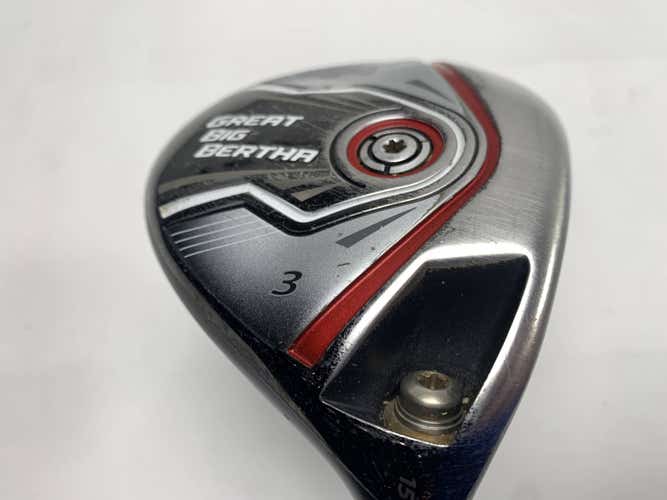 Callaway Great Big Bertha 2015 3 Fairway Wood 15* Kuro Kage 50g Senior RH