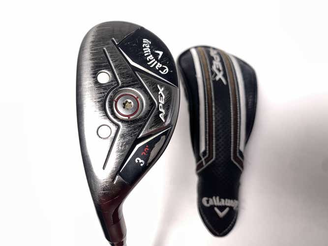 Callaway Apex 19 3 Hybrid 20* Fujikura Atmos HB Tour Spec 8S Stiff LH HC
