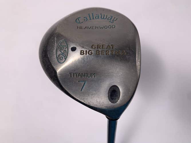Callaway S2H2 7 Fairway Wood 21* Gems Ultra Light Ladies Graphite Womens RH