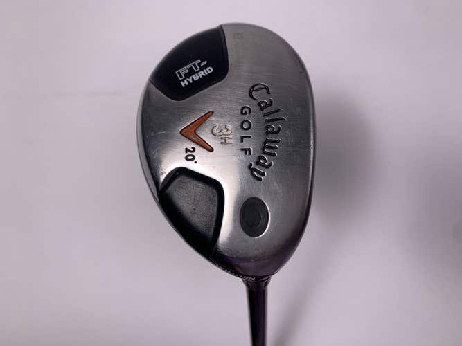 Callaway Fusion FT Hybrid 3 Hybrid 20* Fujikura Banzai Regular Graphite Mens RH
