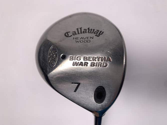 Callaway Big Bertha Warbird 7 Fairway Wood 21* Ladies Gems Ladies Graphite RH