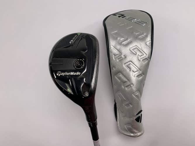 TaylorMade Qi35 Rescue 2 Hybrid 17* Kai'li Blue 85g Stiff Graphite Mens RH HC