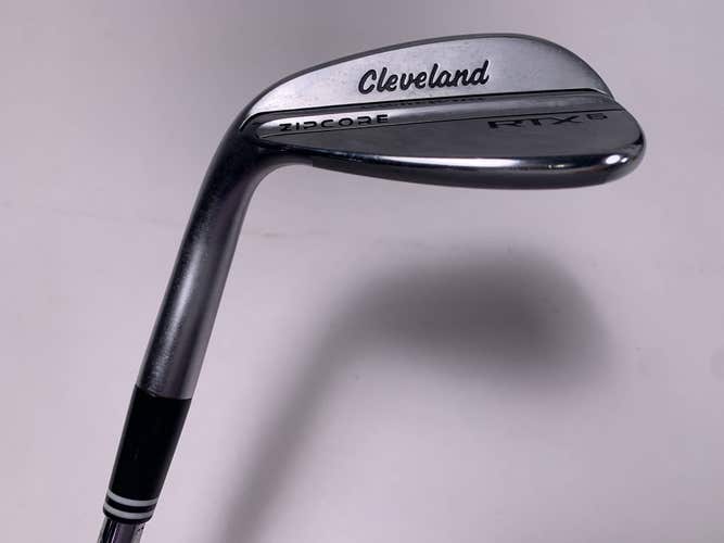 Cleveland RTX 6 ZipCore Tour Satin Gap Wedge GW 52* 10 DG Wedge Steel Mens LH