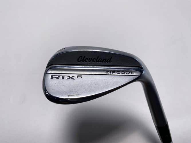 Cleveland RTX 6 ZipCore Tour Satin Sand Wedge SW 56* 10 DG Spinner TMens RH