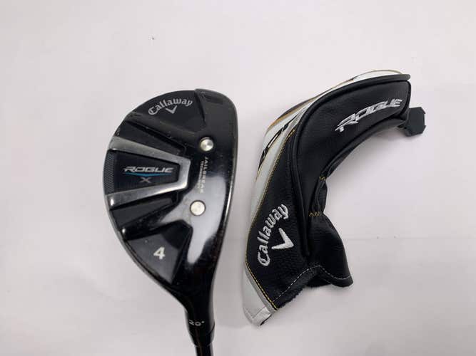 Callaway Rogue X 4 Hybrid 20* Aldila Synergy 50g Senior RH HC Midsize Grip