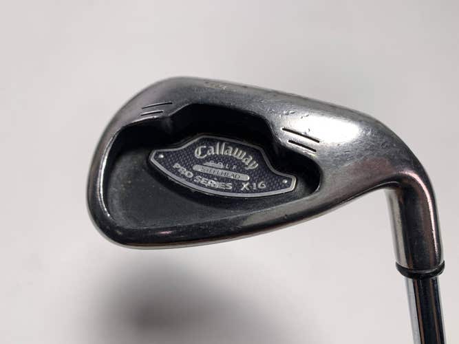 Callaway X-16 Pro Series Single 9 Iron Regular Steel Mens RH Midsize Grip