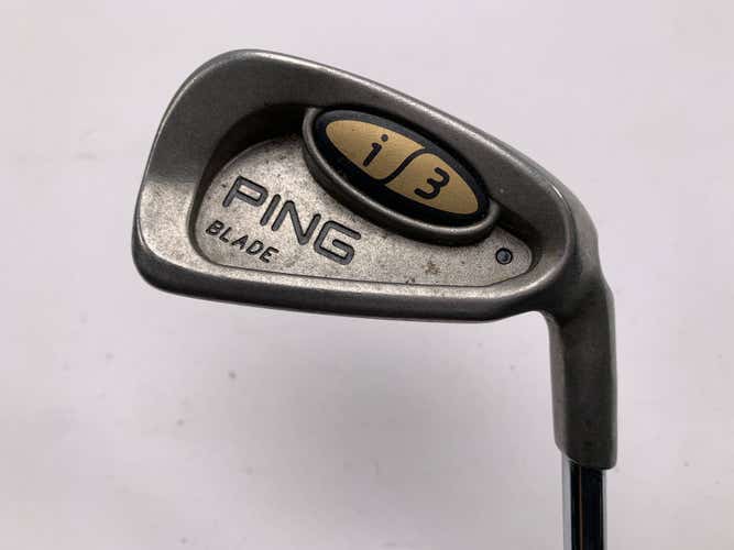 Ping i3 Blade Single 6 Iron Black Dot Cushin JZ Regular Steel Mens RH