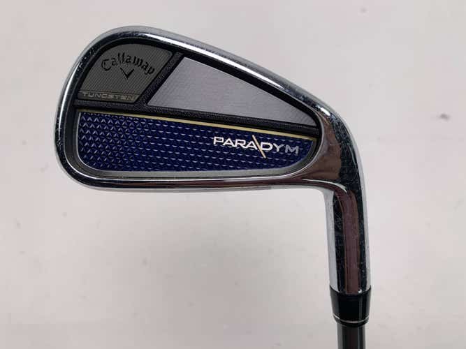 Callaway Paradym Single 7 Iron Project X HZRDUS 5.5 65g Regular Graphite Mens RH