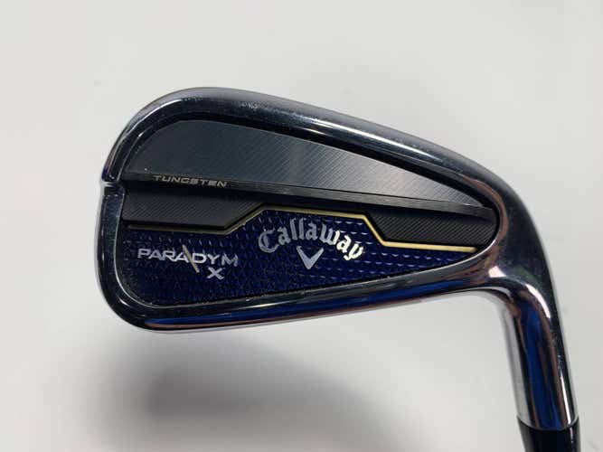 Callaway Paradym X Single 7 Iron Project X HZRDUS 5.5 Regular Graphite Mens RH