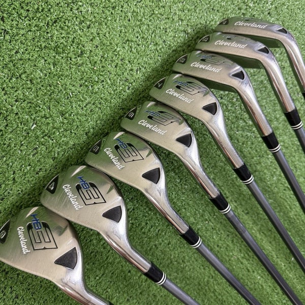 Cleveland HB3 2010 Hybrid Iron Set 3-PW Ultralite Senior A Flex Left Handed