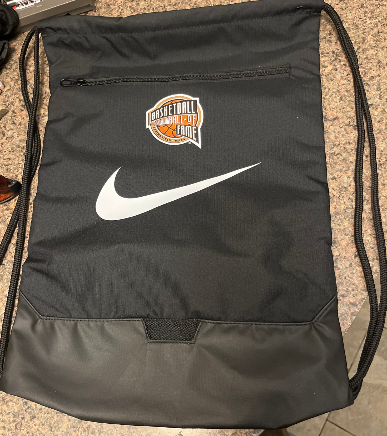 nike basketball drawstring bag