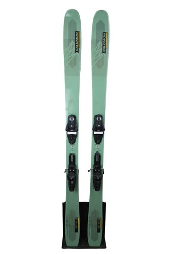 USED 2023 Salomon QST 92 176cm Skis - Salomon Strive 11 Bindings