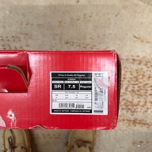 CCM EFlex 6 Hockey Goalie Skates Regular Width 7.5 (New)