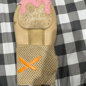 Pink and tan Senior Sliding Mitt (Used)
