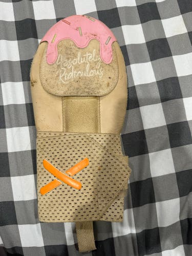 Pink and tan Senior Sliding Mitt (Used)
