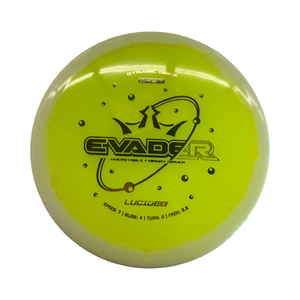 Used Dynamic Discs LUCID ICE EVADER Disc Golf Driver Yellow 10299-S000304540