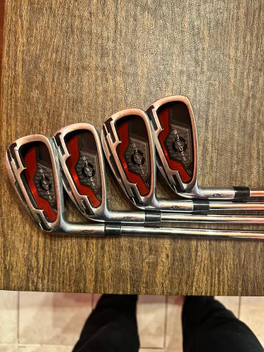 Wilson Profile Left Hand Iron Set Regular Flex 4 Pieces (Used)